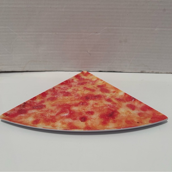 Lot of 4 vintage photo realistic PIZZA SLICE plates - Picture 4 of 7